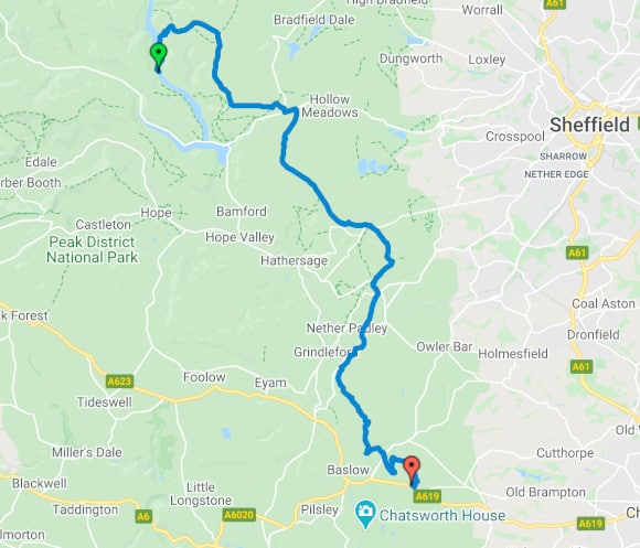 Nine Edges Challenge Route